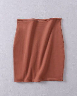 Slim Fit Mini Skirt